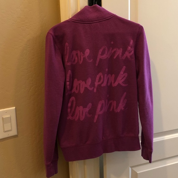 VS PINK XS  1/4 Zip Sweatshirt - Picture 2 of 5